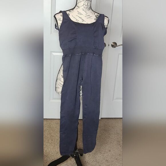 FP Movement by Free People Pants - NWOT Free People Movement Good Karma Onesie Navy M/L